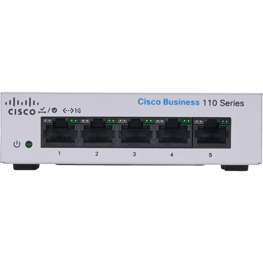 Cisco CBS1105TDNA Business 110 CBS110-5T-D Ethernet Switch