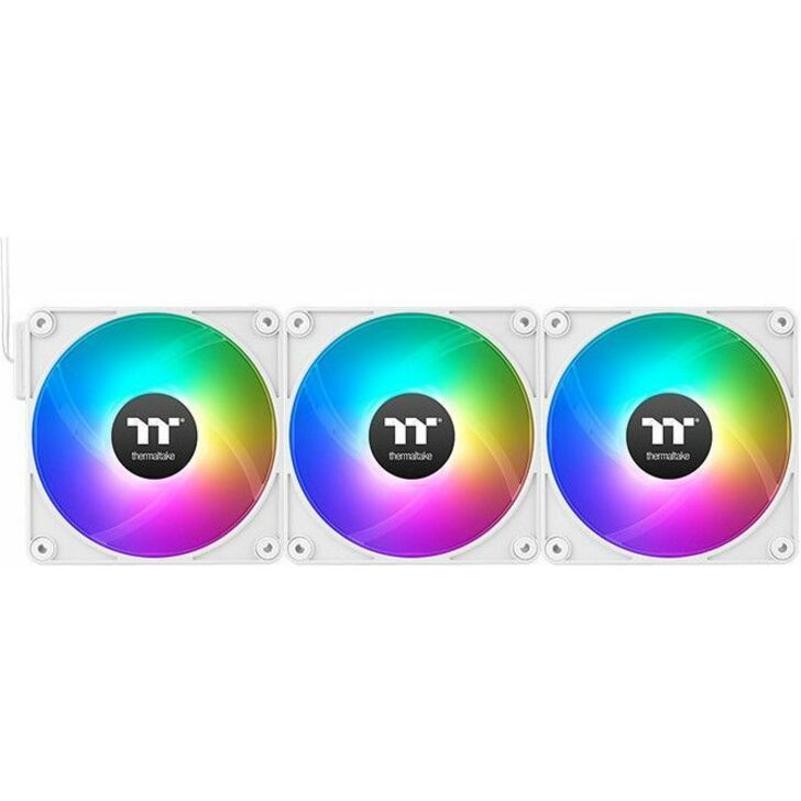 Thermaltake CL-F191-PL14SW-A CT140 EX ARGB Sync PC Cooling Fan White 3xFan