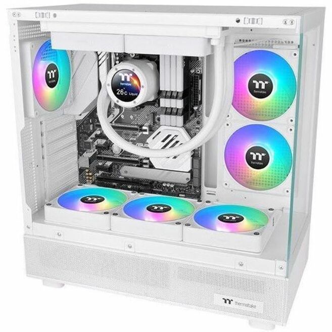Thermaltake CL-F191-PL14SW-A CT140 EX ARGB Sync PC Cooling Fan White 3xFan