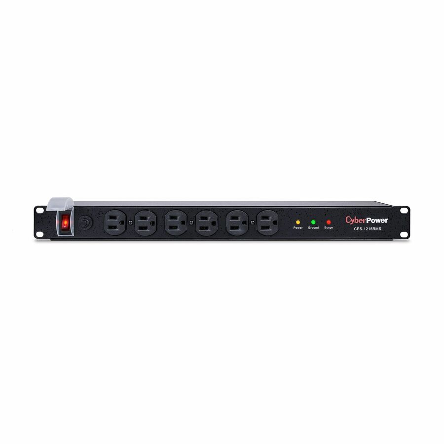 CyberPower CPS1215RMS Rackbar 12 - Outlet Surge with 1800 J - Black