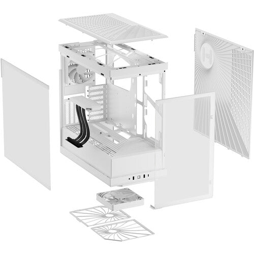 HYTE CS-HYTE-Y40-WW Computer Case - Y40 Mid Tower ATX S-Tier Aesthetic - Retail