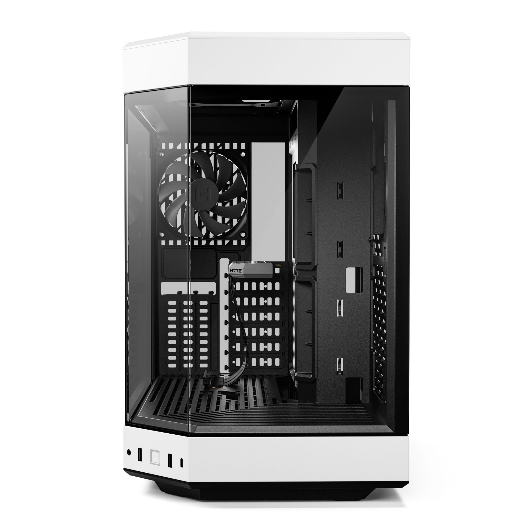 HYTE CS-HYTE-Y60-BW Computer Case - Y60 MidTower ATX Tempered Glass Retail