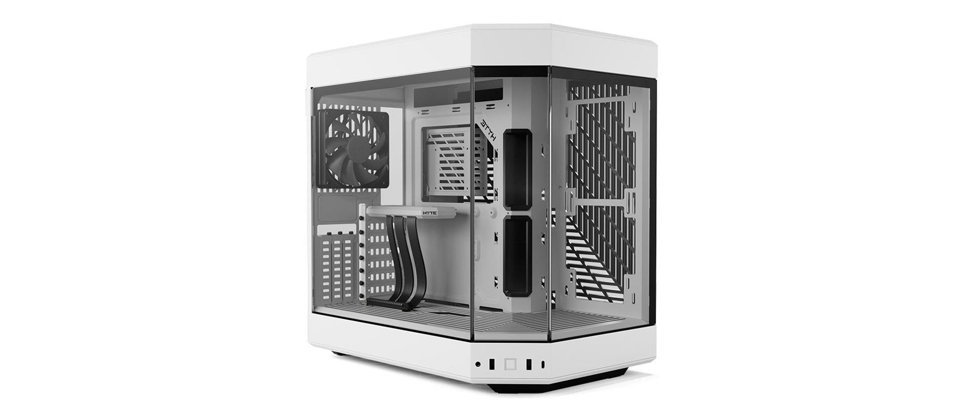 HYTE CS-HYTE-Y60-WW Computer Case - Y60 Snow White Mid Tower ATX Retail