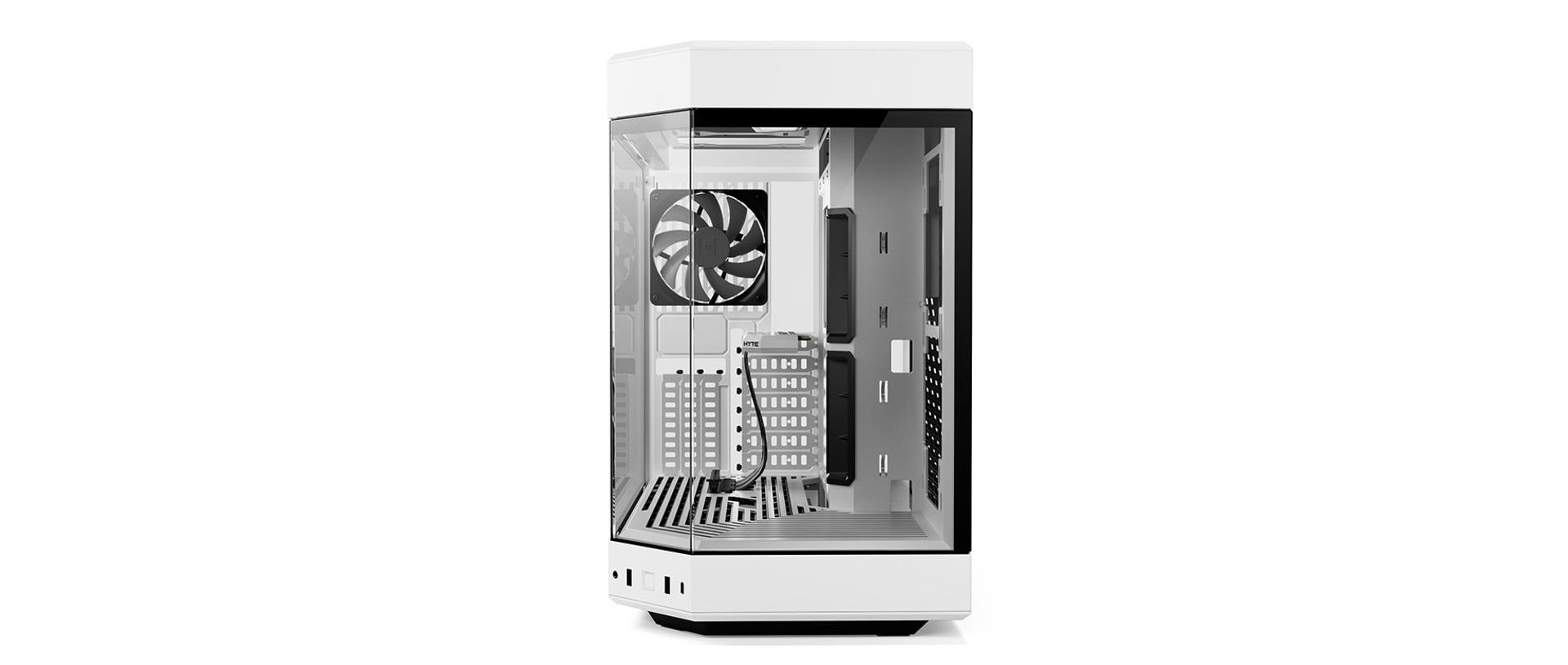 HYTE CS-HYTE-Y60-WW Computer Case - Y60 Snow White Mid Tower ATX Retail