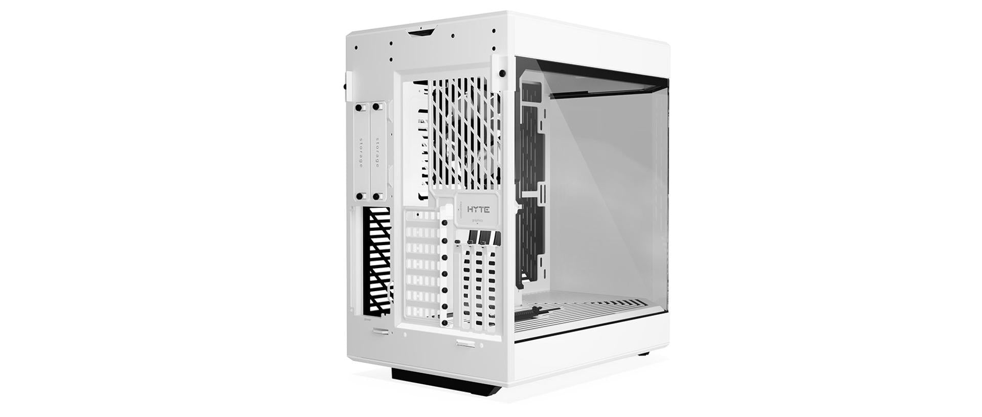 HYTE CS-HYTE-Y60-WW Computer Case - Y60 Snow White Mid Tower ATX Retail