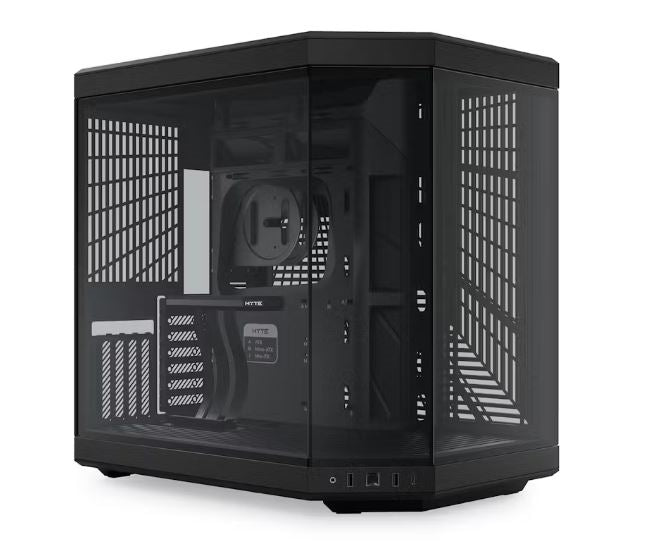 HYTE CS-HYTE-Y70-B Computer Case - Y70 Dual Chamber Mid-Tower ATX Black Retail