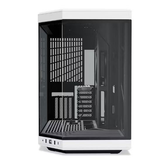 HYTE CS-HYTE-Y70-BW Computer Case - Y70 Dual Chamber Mid-Tower ATX White Retail