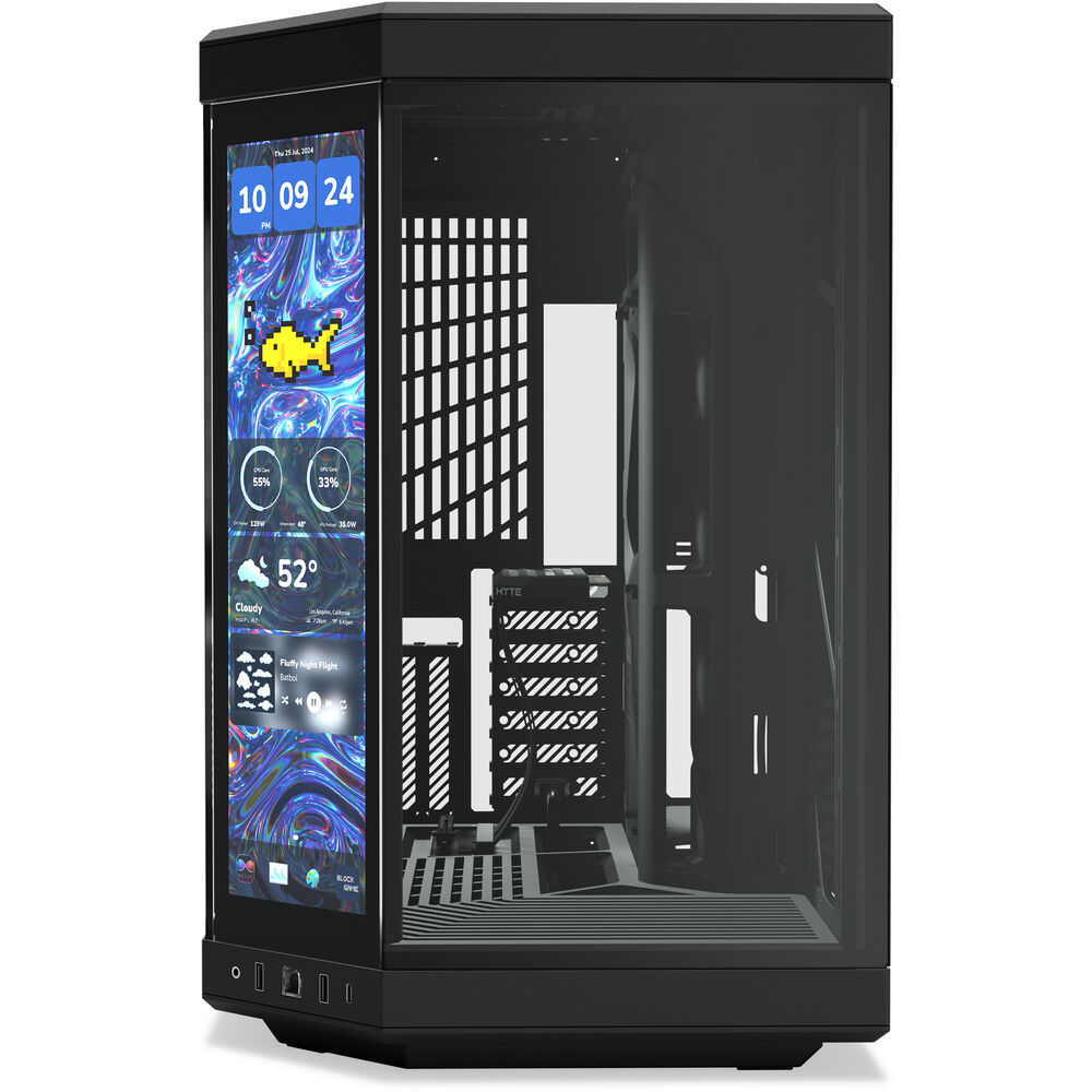 HYTE CS-HYTE-Y70TTI-BB Computer Case - Y70 touch infinite mTower ATX TG Pitch