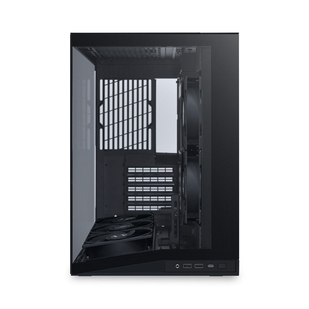 Lian Li O11DMIV2FX MINI V2 ATX Mid-Tower Computer Case Panoramic w 5 FANS Black