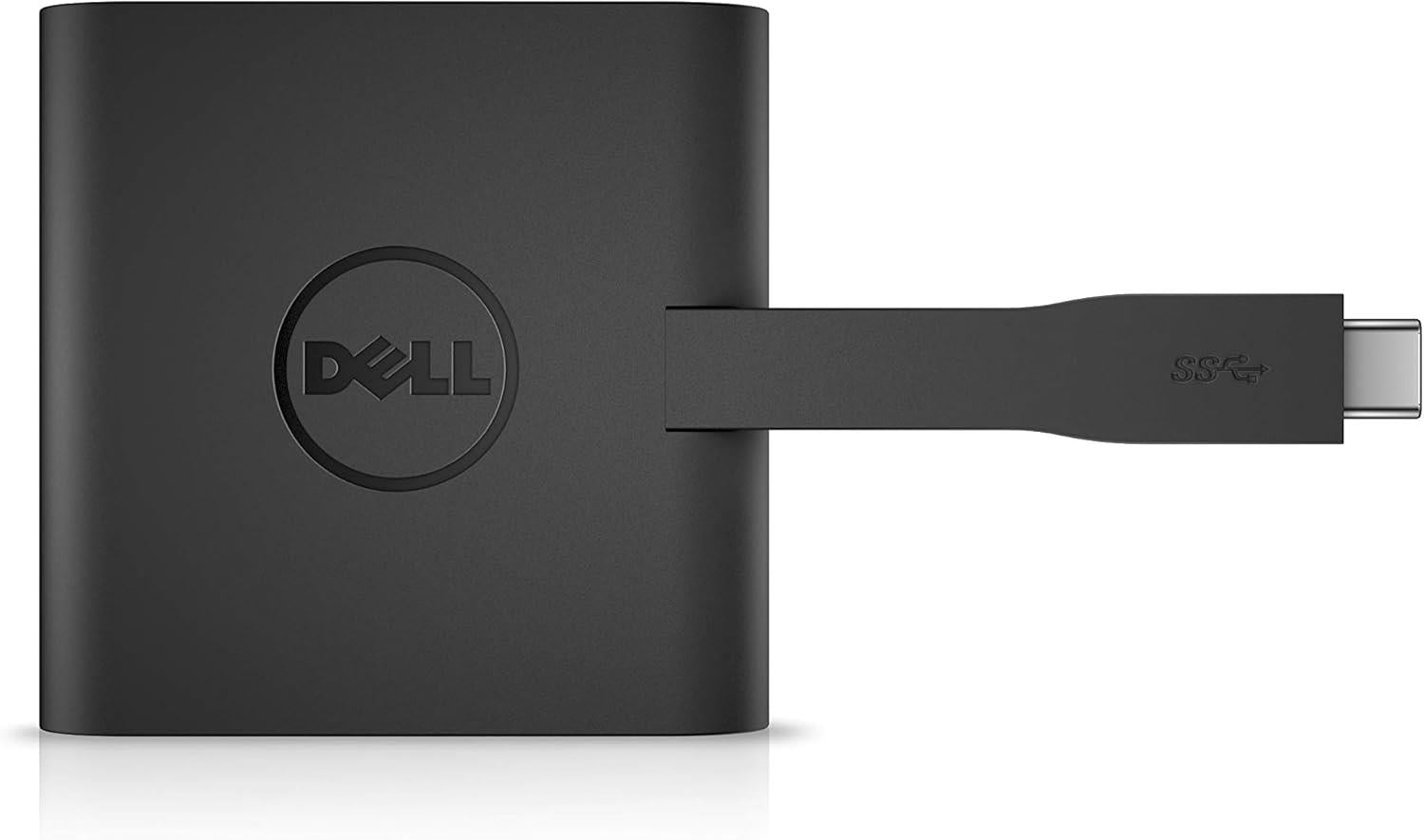Dell DA200 Adapter-USB-C to HDI-/VGA/Ethernet/USB 3.0 - Black