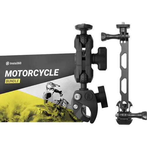 Insta360 DINMBBN/A Motorcycle Mount Bundle - Heavy-duty - Black