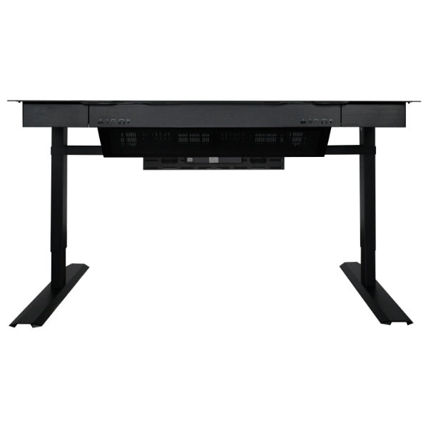 Lian Li DK07X Motorized Standing Computer Case Workflow Desk for 2 PC Systems