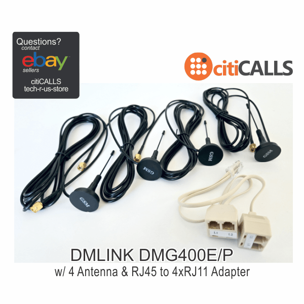 Dmlink DMG400P 4 GSM Wireless Modules PCI Card Asterisk Elastix Trixbox