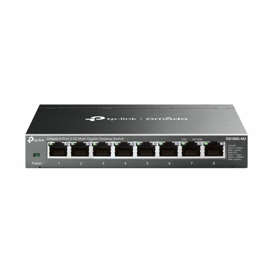 TP-Link DS108G-M2 Omada 8-Port 2.5G Multi-Gigabit Desktop Switch Retail