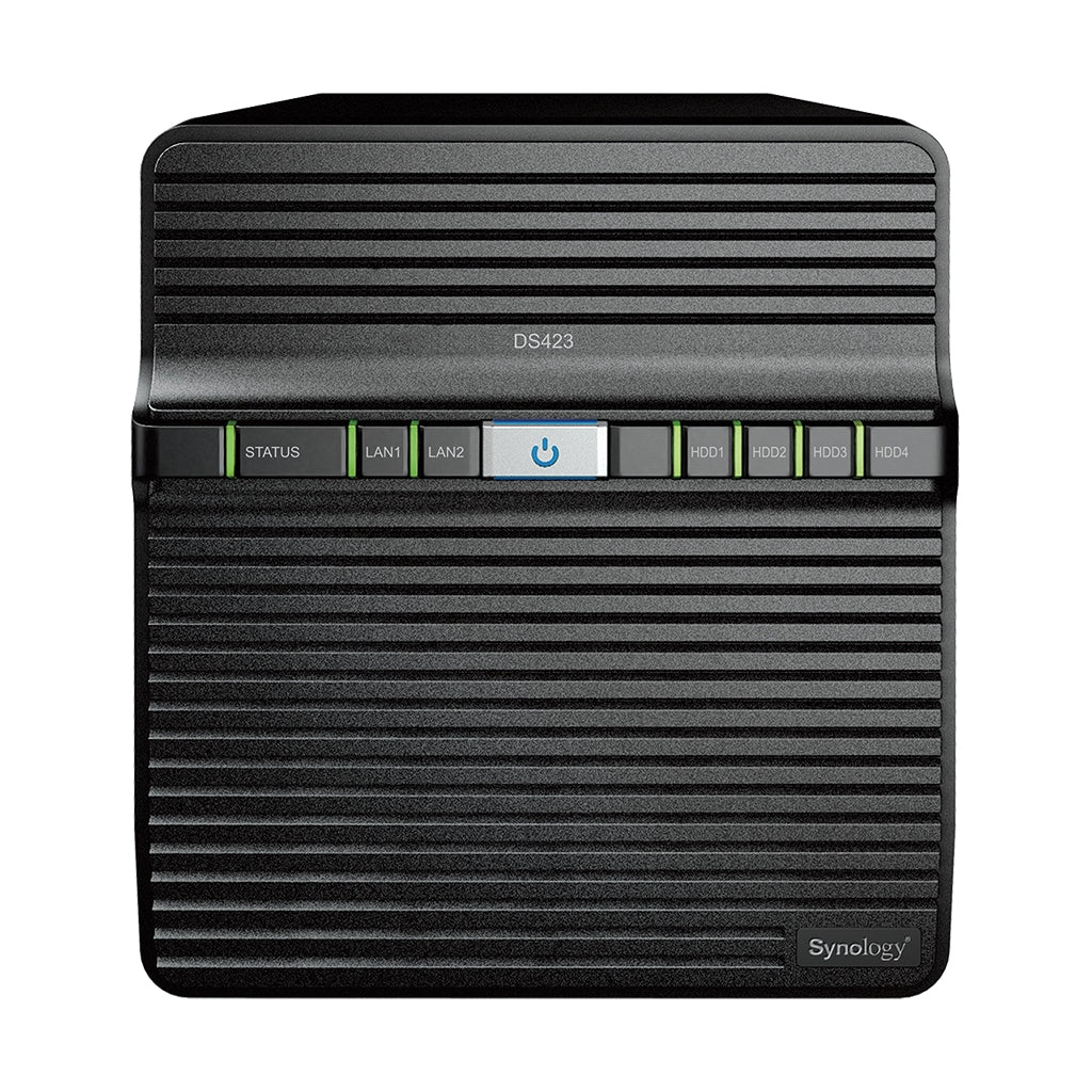 Synology DS423 Network Attached Storage - 4-bay DiskStation (Diskless) Retail