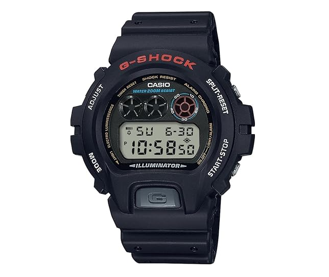 Casio DW-6900-1VX G Shock Digital Watch - Unisex - Black