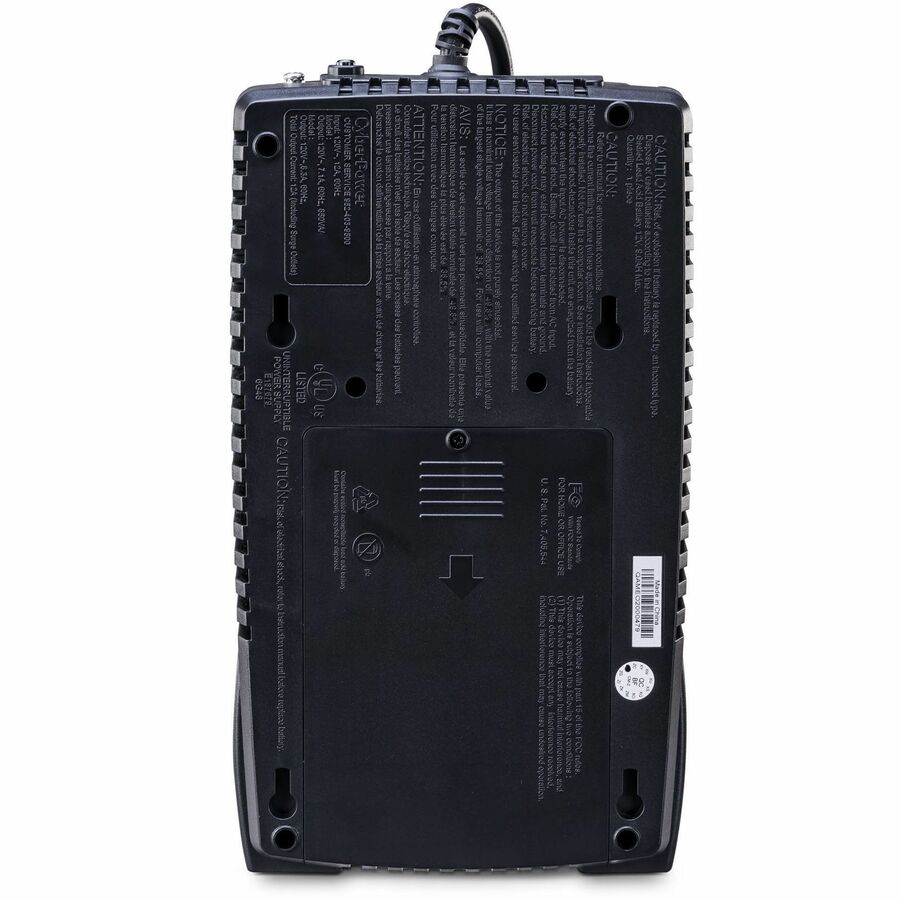 CyberPower EC850LCD Ecologic UPS Systems - 850VA/510W, 120 VAC - NEMA 5-15P