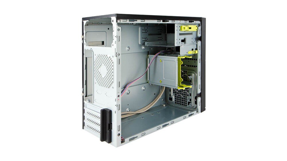 In-Win EFS052.CH450TB3.2 Mini Tower PC Case Micro ATX Front Audio USB Black