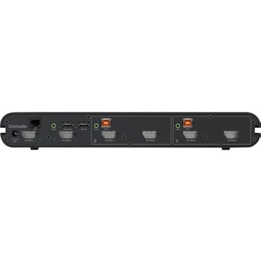 Belkin F1DN202KVM-UNN4 Universal 2nd Gen Secure KVM Switch, 2-Port - 3840 x 2160
