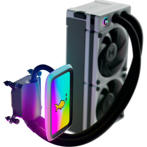 HYTE FAN-HYTE-Q60-BW THICC Q60 240mm AIO RGB Liquid Cooler