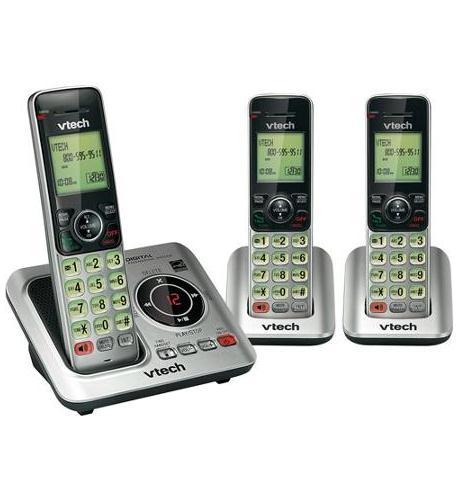 VTech CS6629-3 3 Cordless Handset Answering System Caller ID/Call Waiting