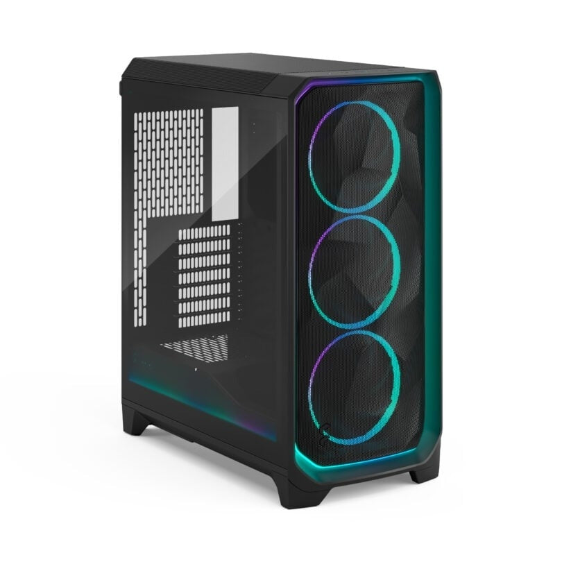Fractal Design FD-C-MES3A-03 Computer Case - Meshify 3 Ambience Pro RGB MT Black