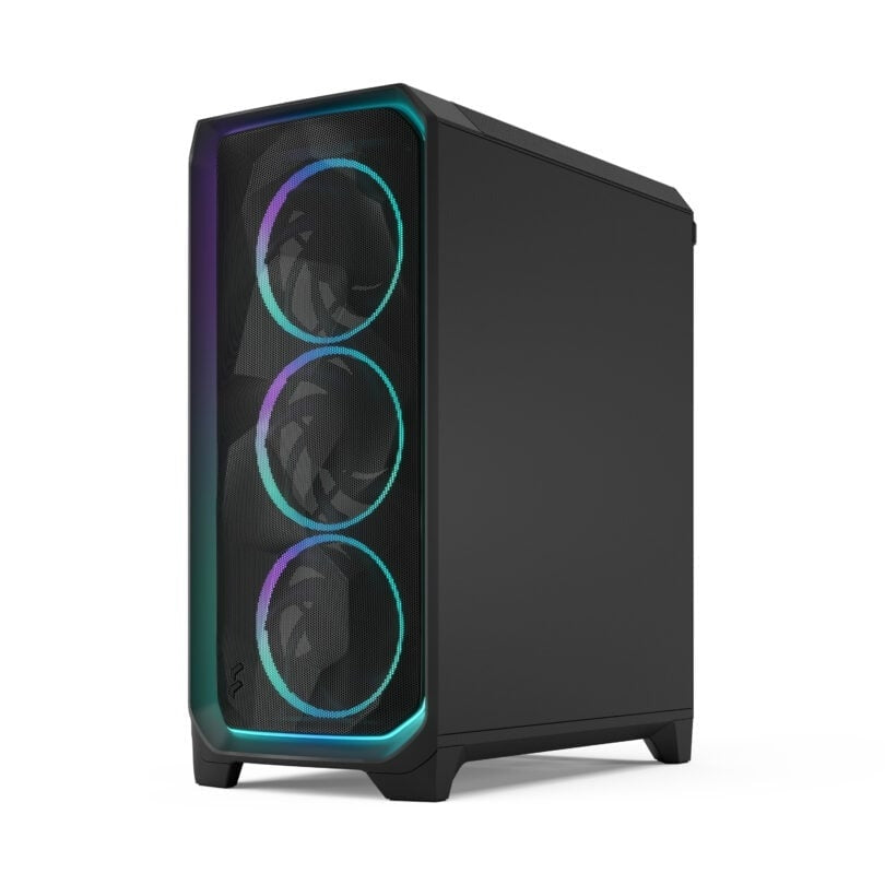 Fractal Design FD-C-MES3A-03 Computer Case - Meshify 3 Ambience Pro RGB MT Black