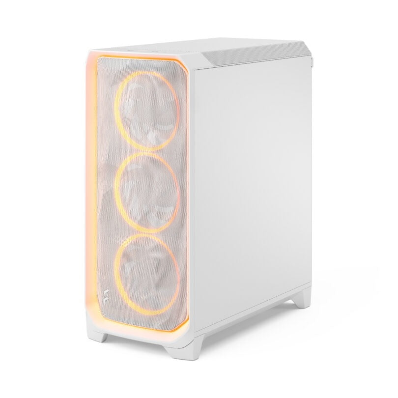 Fractal Design FD-C-MES3A-05 Computer Case - Meshify 3 Ambience Pro RGB MT White