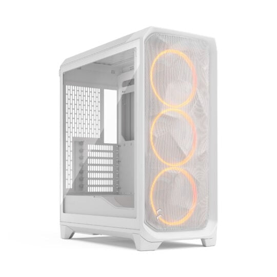 Fractal Design FD-C-MES3A-07 Computer Case - Meshify 3 RGB Mid Tower White