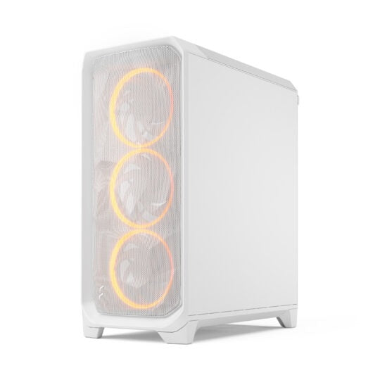 Fractal Design FD-C-MES3A-07 Computer Case - Meshify 3 RGB Mid Tower White