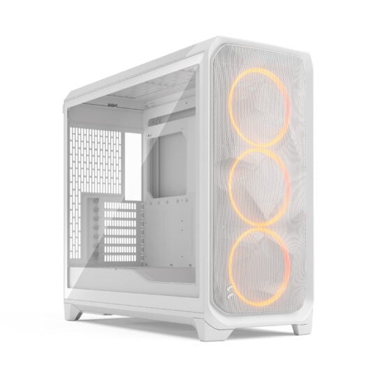 Fractal Design FD-C-MES3X-06 Computer Case - Meshify 3 XL RGB Full Tower White