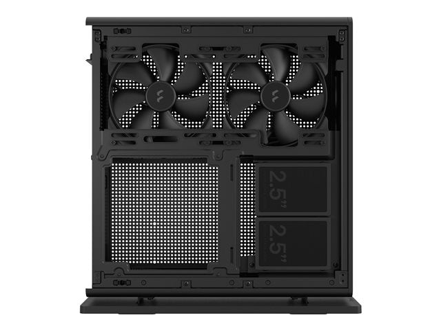 Fractal Design FD-C-RID1N-11 Ridge - SFF - mini ITX - no power supply - Black