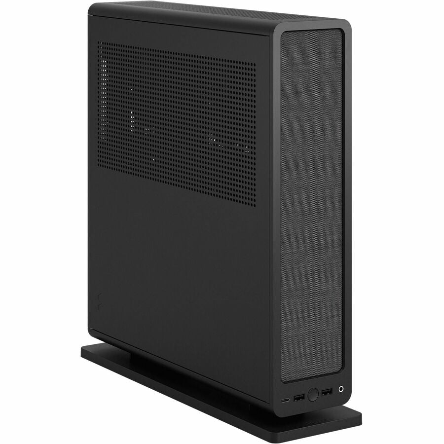 Fractal Design FD-C-RID1N-11 Computer Case - Ridge Black mITX Slim SFF