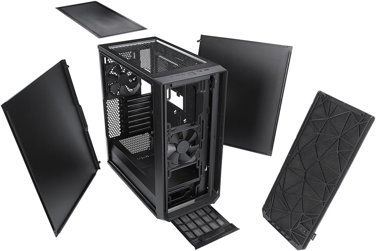 Fractal Design FD-CA-MESH-C-BKO Meshify C - Tower - ATX - no power supply (ATX)
