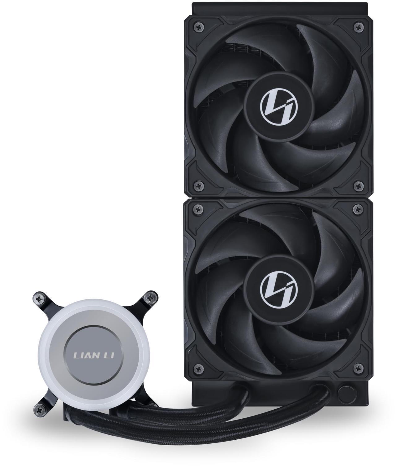 Lian-Li GA2L24PB Galahad II Lite Liquid Cooler 240mm Performance PBT Fans