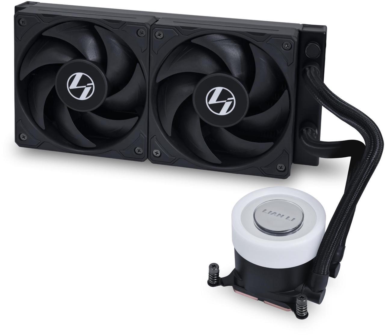 Lian-Li GA2L24PB Galahad II Lite Liquid Cooler 240mm Performance PBT Fans