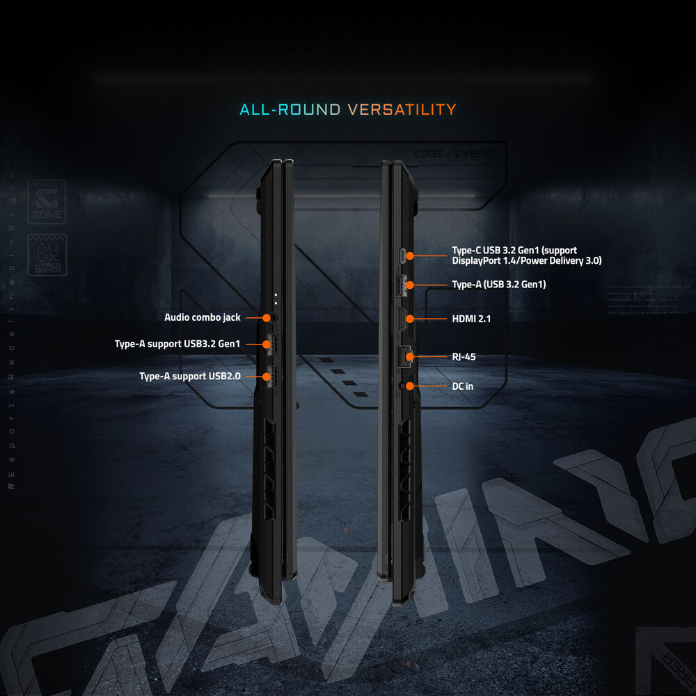 Gigabyte GAMING A16 CWHI3US894SH Notebook - 16 Ci7-13620H 16G 1TB RTX5070 W11H