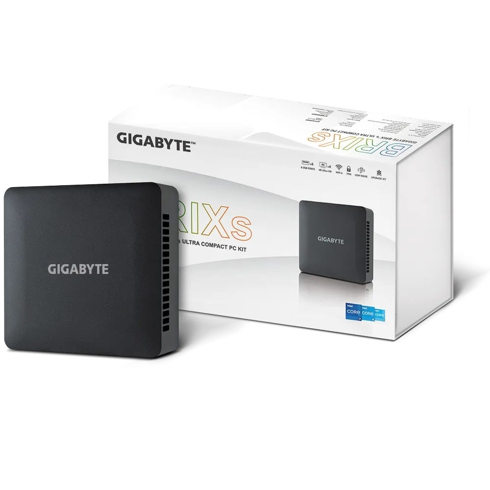 Gigabyte GB-BRi7H-1355 System - Core i7-1355U Max64GB DDR4 Intel Iris Xe No OS