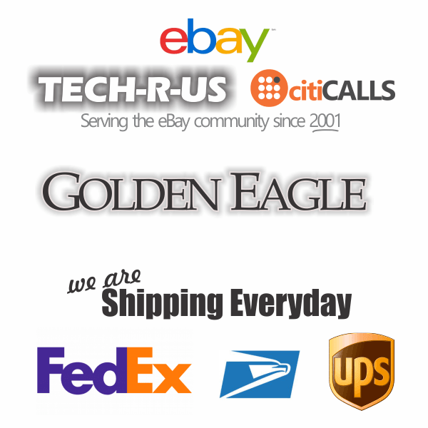 Golden Eagle GO-GE3104 Big Button Speakerphone WHITE