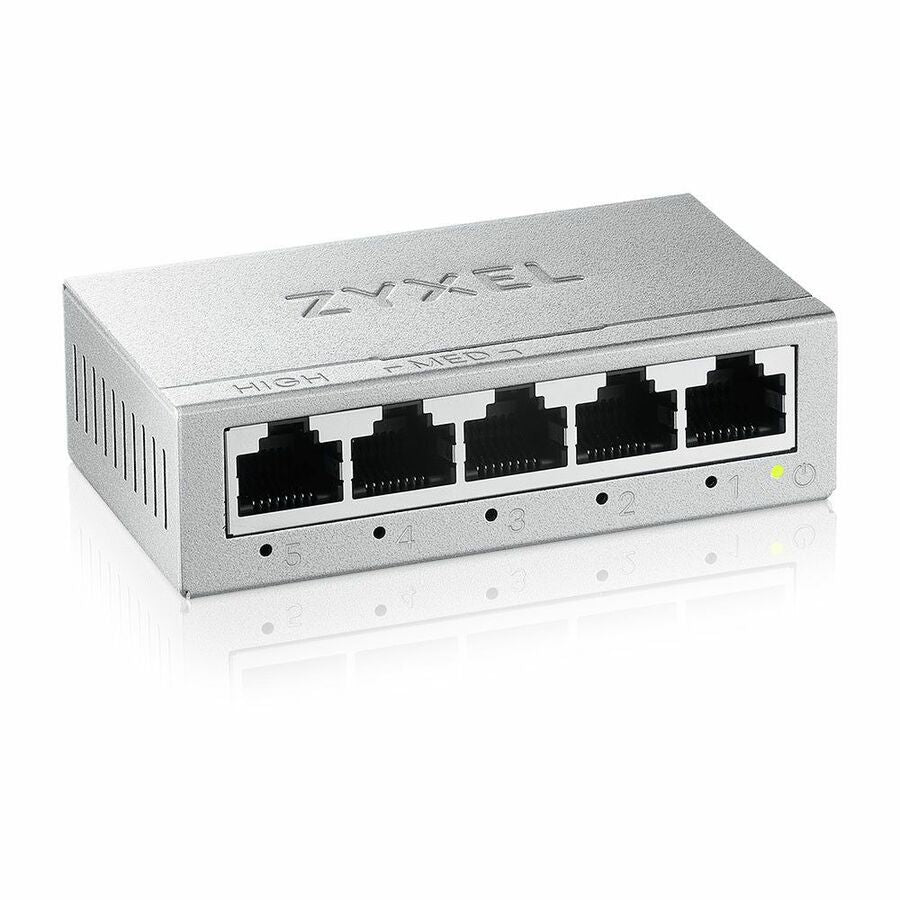 Zyxel GS105BV5 Ethernet Switch - 5 Ports - Gigabit Ethernet - 100/1000Base-T