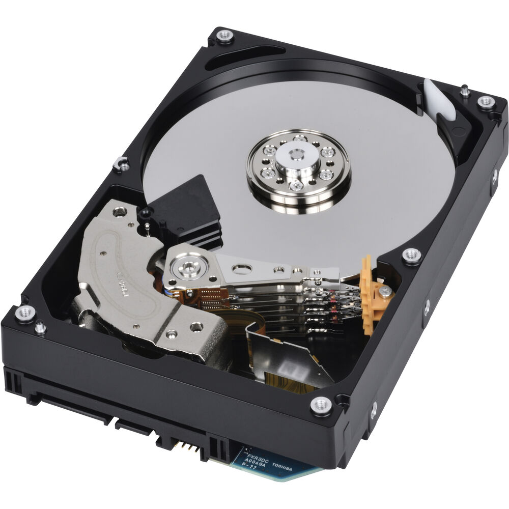 Toshiba HDWG51GXZSTB Hard Drive - 16TB 7200RPM SATA 6Gbps 3.5 N300 PRO NAS