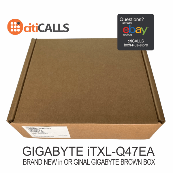 Gigabyte iTXL-Q47EA Motherboard Q470E LGA1200 Max.64GB DDR4 Thin Mini-ITX