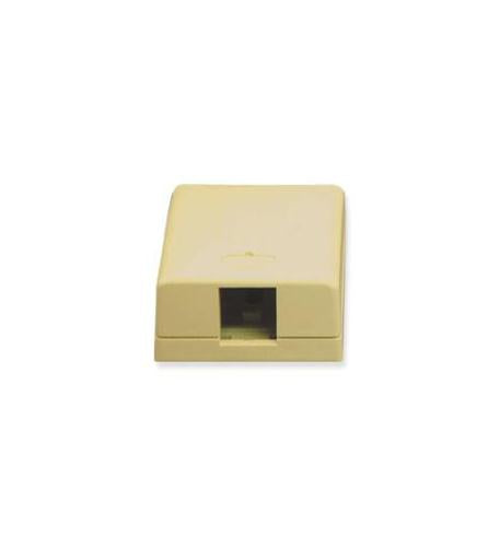 ICC ICC-IC107BC1IV SURFACE MOUNT BOX- 1-PORT- 25PK- IV