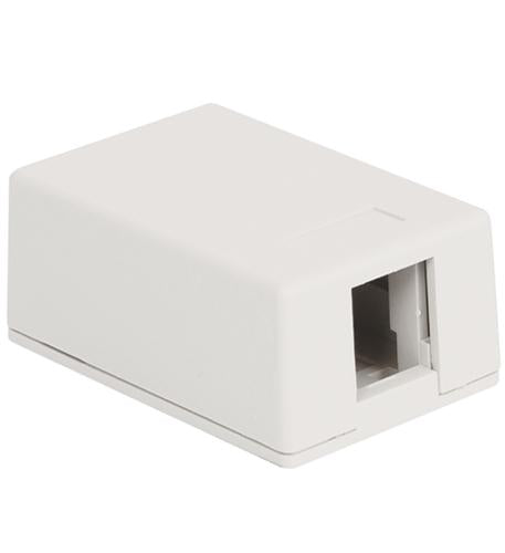 ICC ICC-IC107BC1WH SURFACE MOUNT BOX- 1-PORT- 25PK- WH