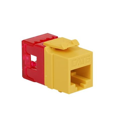 ICC ICC-IC107F6CYL MODULE- CAT 6- HD- 25PK- YELLOW