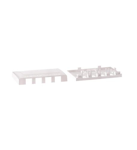 ICC ICC-IC108SB4WH SURFACE MOUNT BOX- ELITE- 4-PORT- WHITE