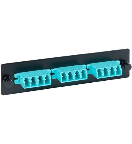 ICC ICC-ICFOPL16BG LC-LC Fiber Optic LGX Adapter Panel