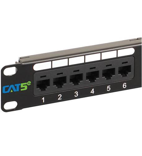 ICC ICC-ICMPP0245E PATCH PANEL- CAT 5e- 24-PORT- 1 RMS