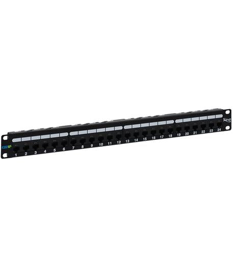 ICC ICC-ICMPP0246B PATCH PANEL- CAT 6A- 24-PORT- 1 RMS