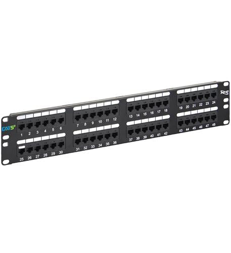 ICC ICC-ICMPP0485E Patch Panel 48PT- CAT5E- 2RMS
